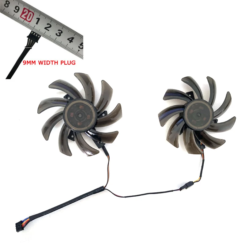 Оригинальный 85 мм 4pin DC 12В GA91S2U FDC10H12S9-C RTX2080 GPU вентилятор для Palit RTX2060 RTX2070 DUAL GamingPro