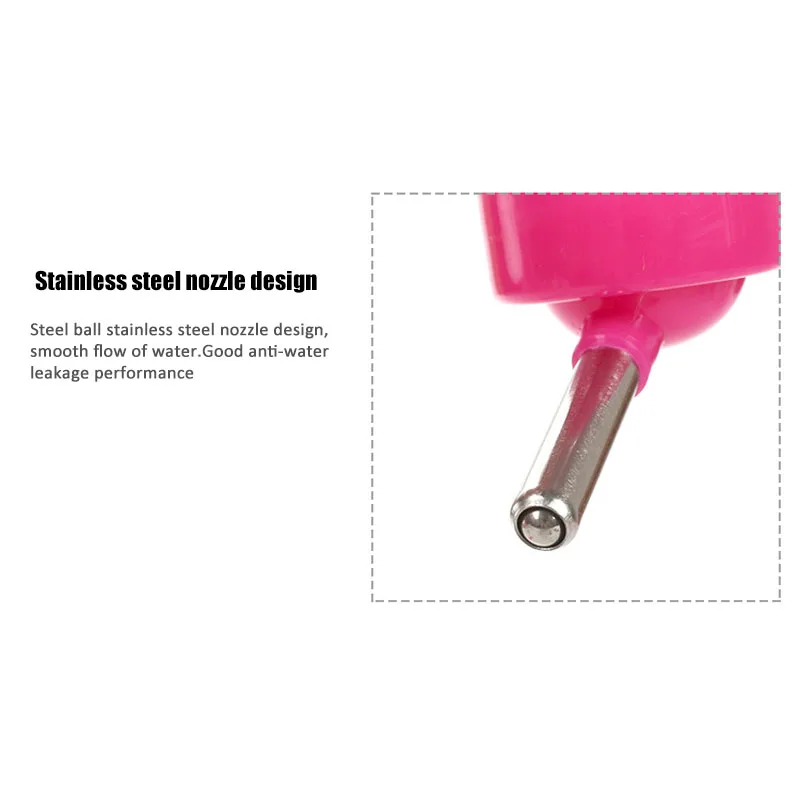 Бутылочка для воды домашних животных 80 мл/125 мл/250 мл|Кормление собаки| |