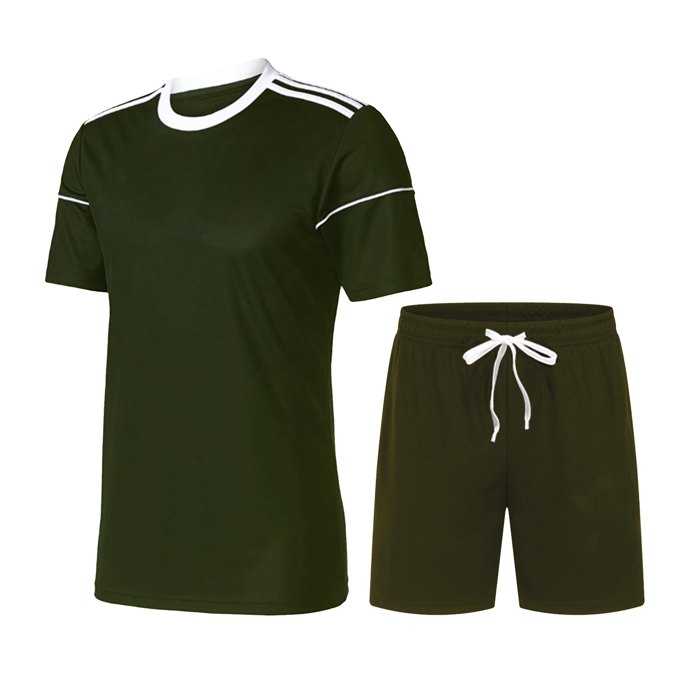 

Summer fashion men's suit casual sports beach men's T-shirt + shorts suit sweat-absorbent short-sleeved T-shirt shorts men