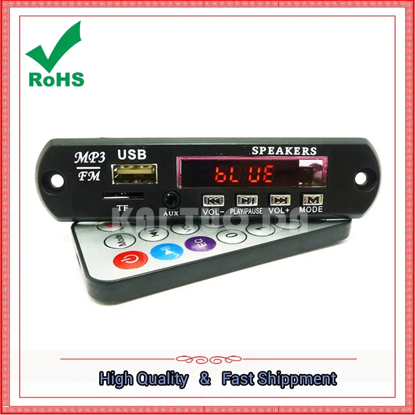 Плата декодера WAV + WMA MP3 12 В поддержка Bluetooth без потерь супер 0 15 кг | Электронные