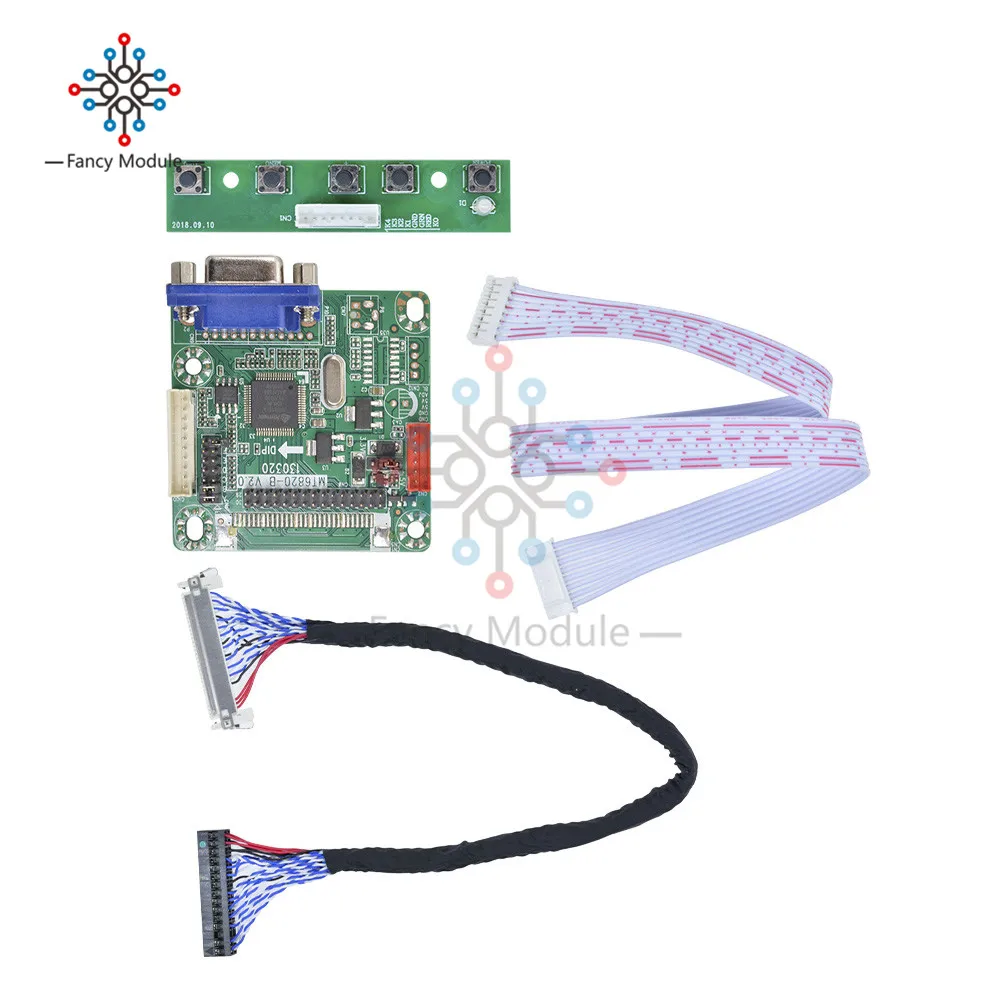 Diymore MT6820-B Универсальный LVDS LCD Montor экран драйвер плата контроллера 5 в 1"-42" Laptor компьютерные запчасти DIY Kit