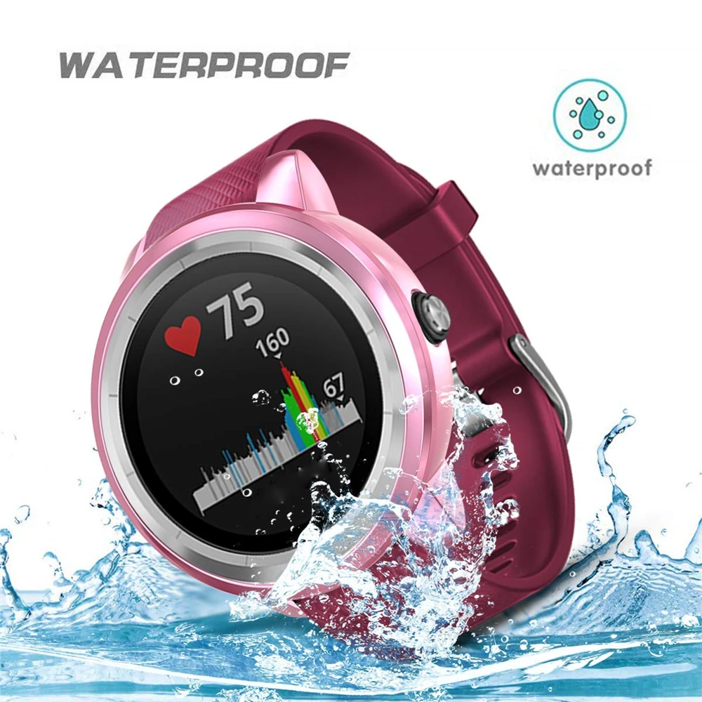 Защитный чехол из ТПУ роскошный защитный с гальваническим покрытием для Garmin