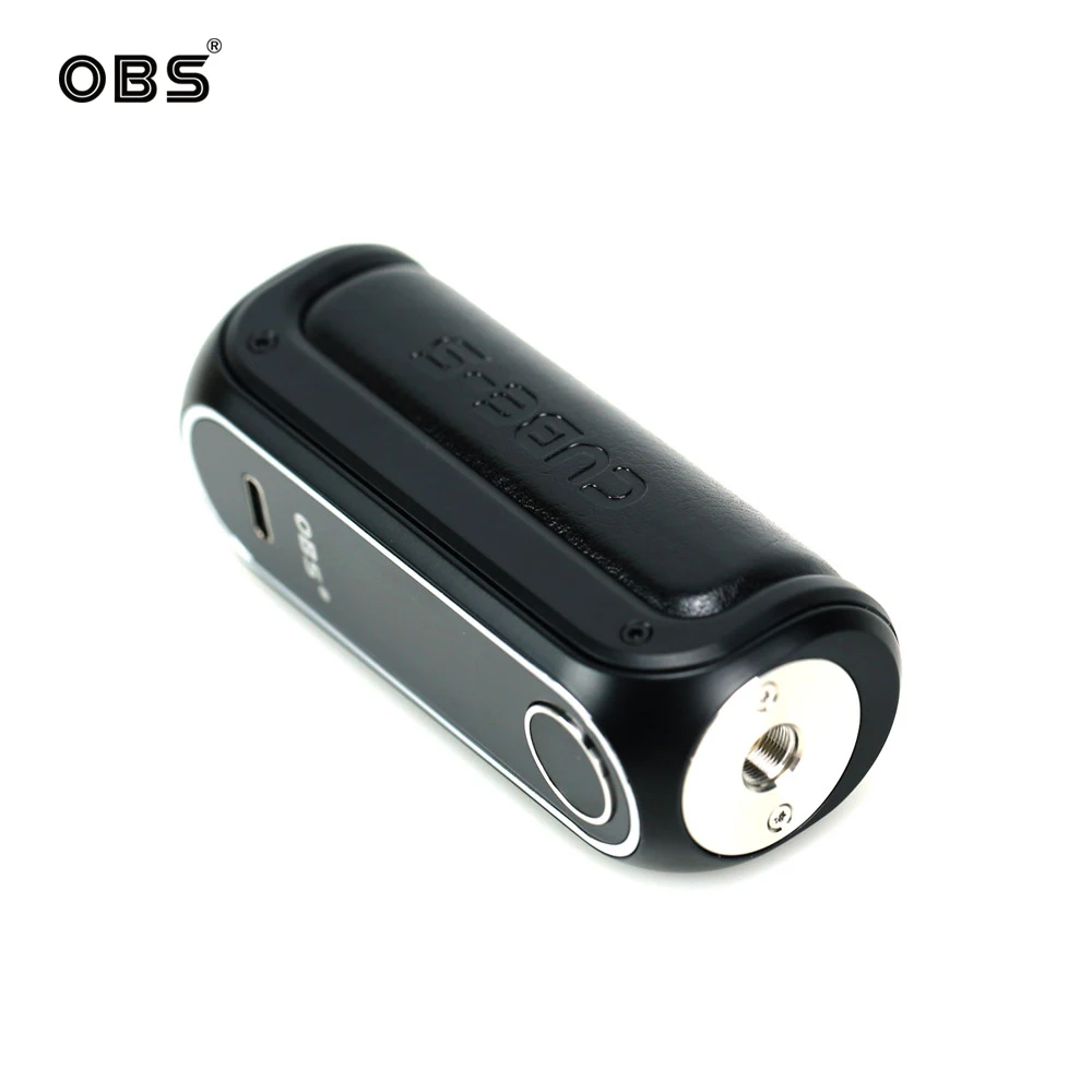 Original OBS Cube S Mod Powered by Single 18650 Battery 80W Vape E Cigarette Box Obs vs X |