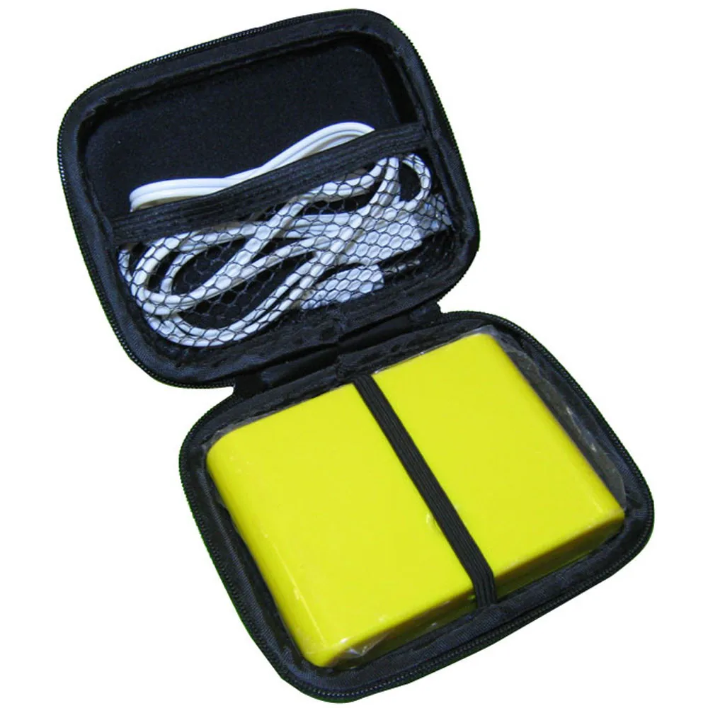 Портативный мини-круглый жесткий чехол для хранения на молнии сумка наушников