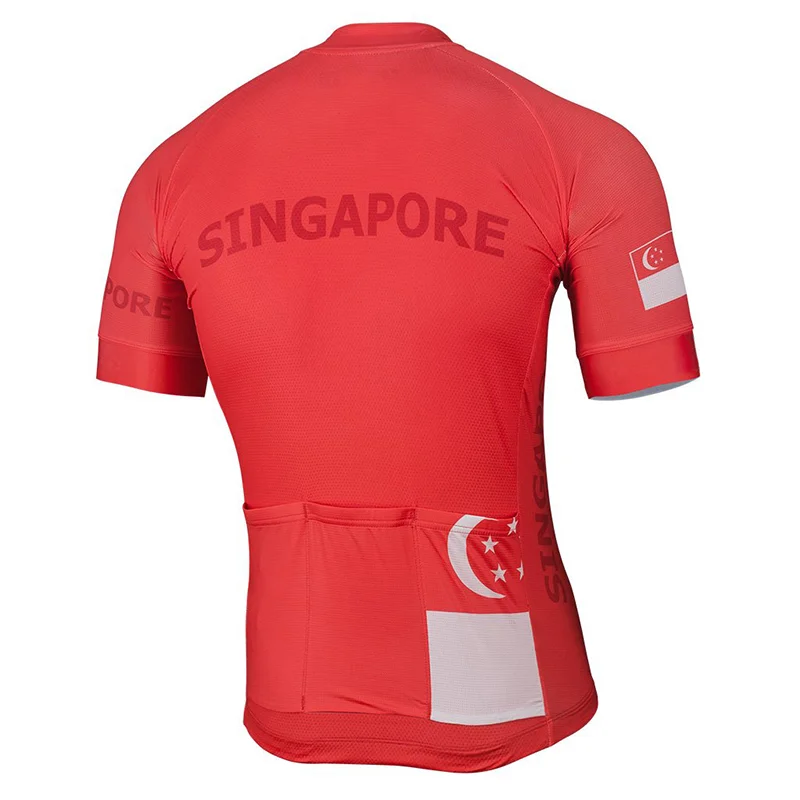 

2020 Singapore Team Men short sleeve cycling jersey bike wear jersey cycling clothing maillot Starry sky