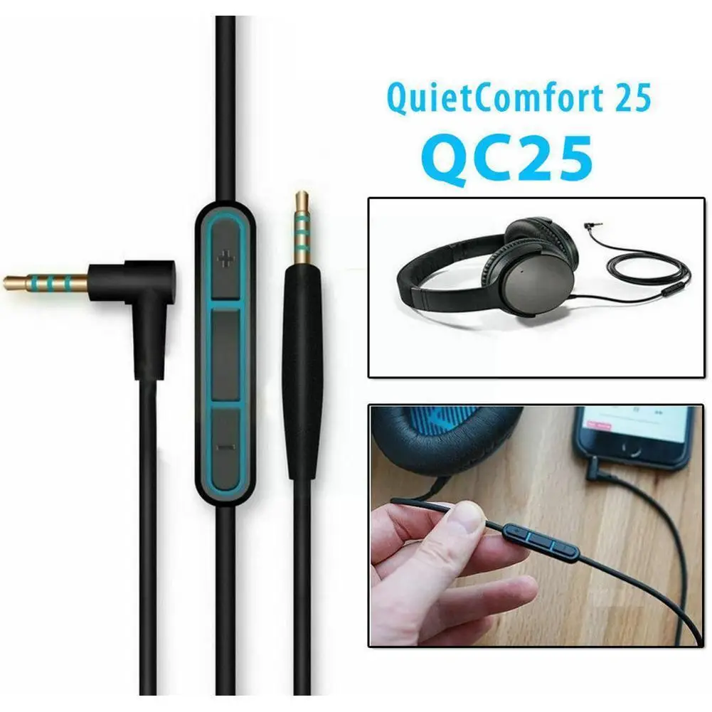 

Replacement Audio Cable Cord For Quiet Comfort 25 QC25 QC35 SoundTrue OE2 OE2i AE2 AE2i Headphones with line M7Q8