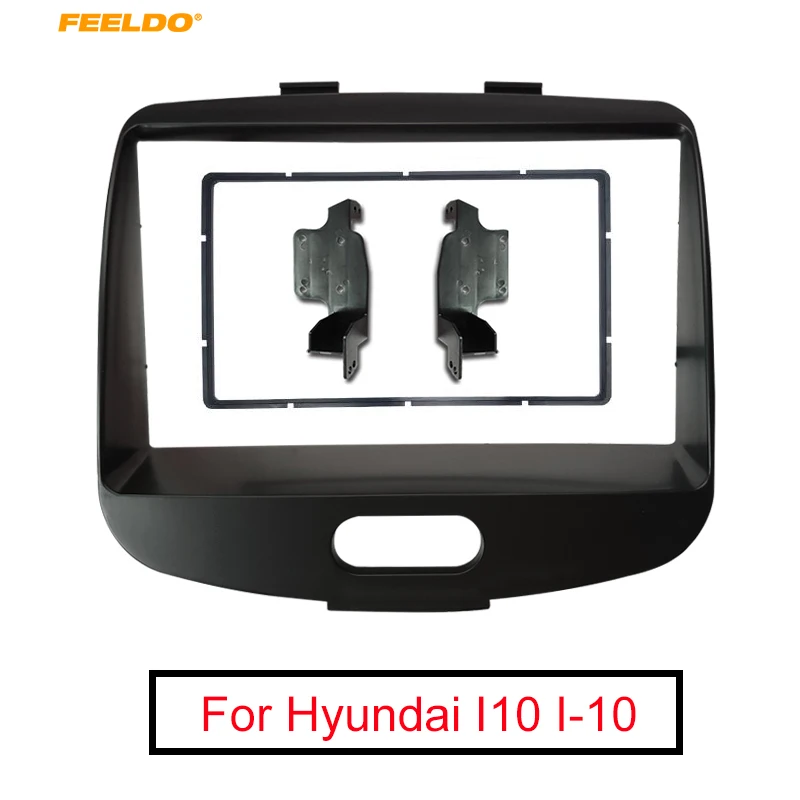 

Рамка-адаптер для стереосистемы FEELDO для Hyundai I10 I-10 2008-2013, аудио, 2Din