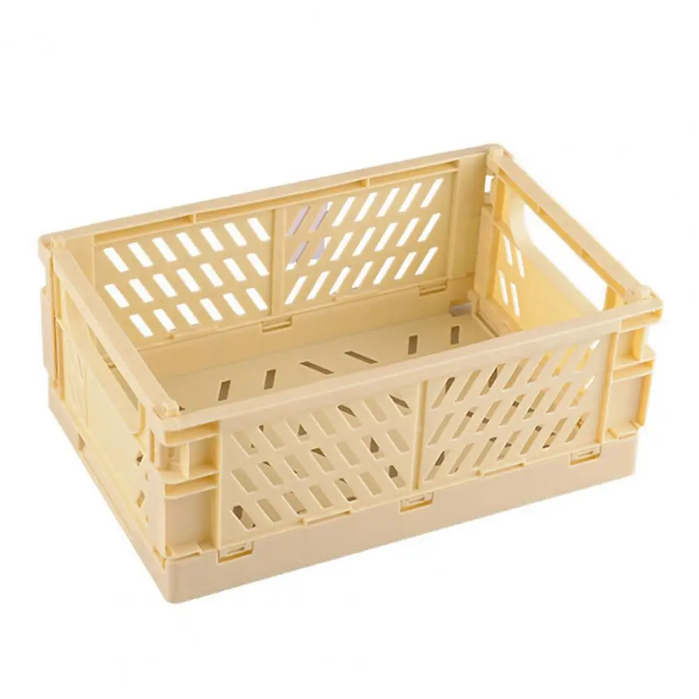 Складная корзина для хранения большой емкости пластиковый складной ящик дома