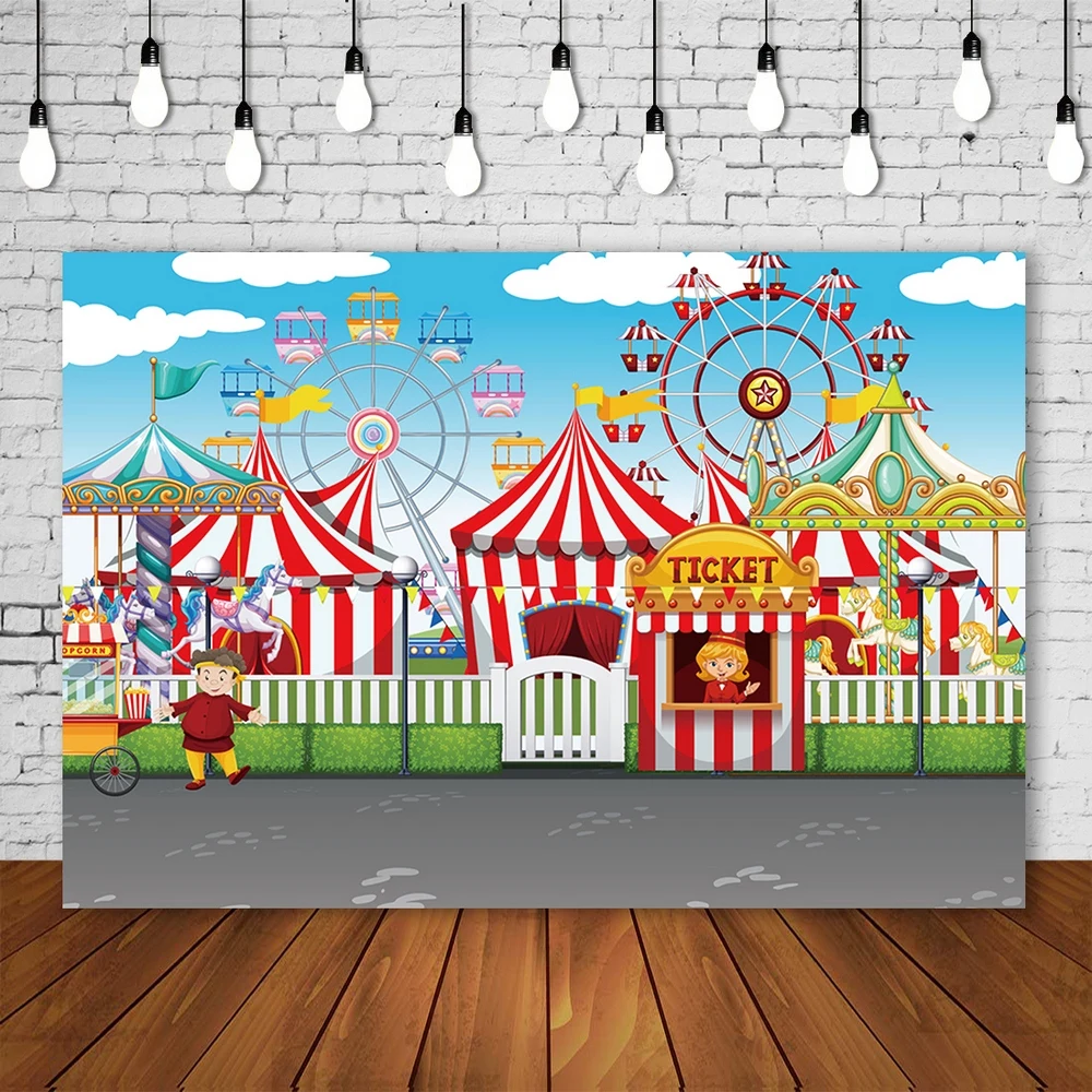 Фотофон HUAYI для новорожденных Детский День Рождения фотография задний фон