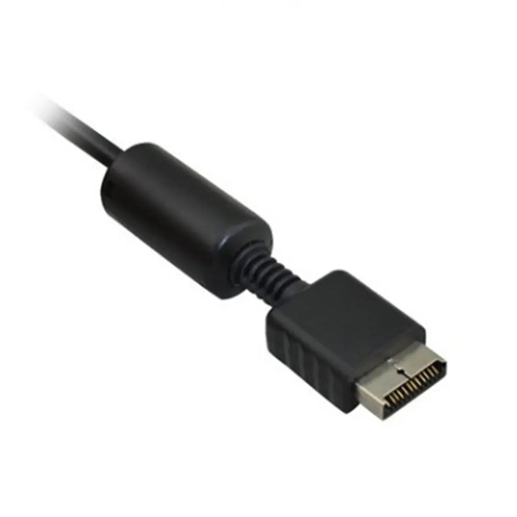 Композитный S-видео RCa aV 2 в 1 Аудио Видео шнур провод кабель для PS2 PS3 консоли Playstation