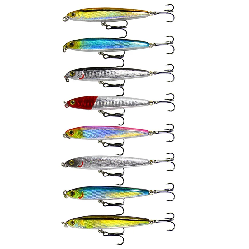 Новый Карандаш приманки 14 г 18g 80 мм 100 Minnow для ловли рыбы твердая приманка высокое