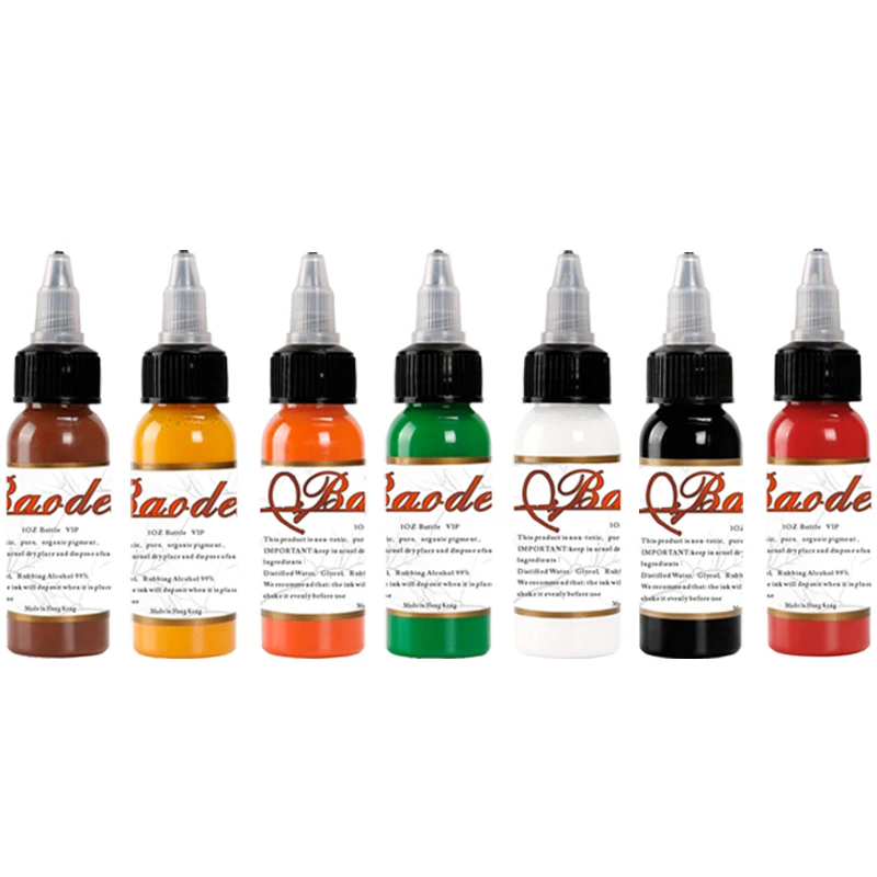 

30ml/ bottle tattoo ink set Microblading permanent makeup art pigment 14 PCS cosmetic for eyebrow eyeliner lip body pigmentos