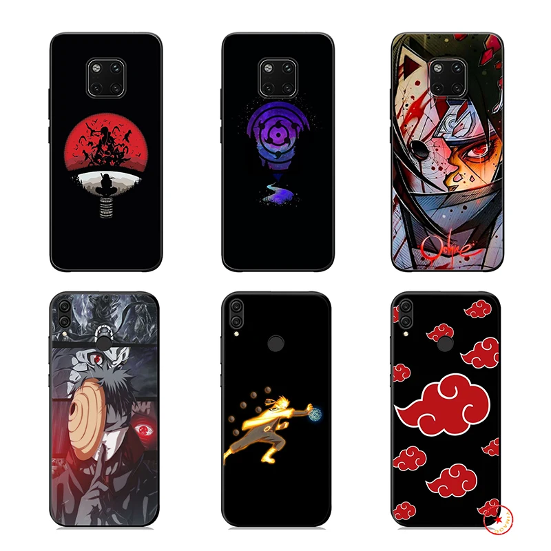 Naruto Shippuden Logo Soft Silicone Case for Huawei Mate 30 20 10 Lite Pro Honor Nova 3 3i 4 5i |