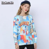 women pullovers and sweaters oversized fashion warm print sweater women winter clothes knitwear jumpers sweaters tops sueter