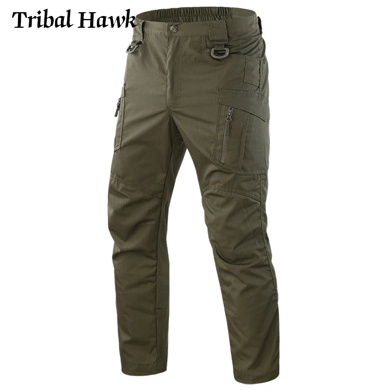 Тактические Брюки карго мужские военные армейские спецназ камуфляжные штаны