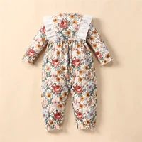 flower infant baby girls rompers cotton long sleeve newborn clothes jumpsuit spring autumn toddler baby girl clothing outfits