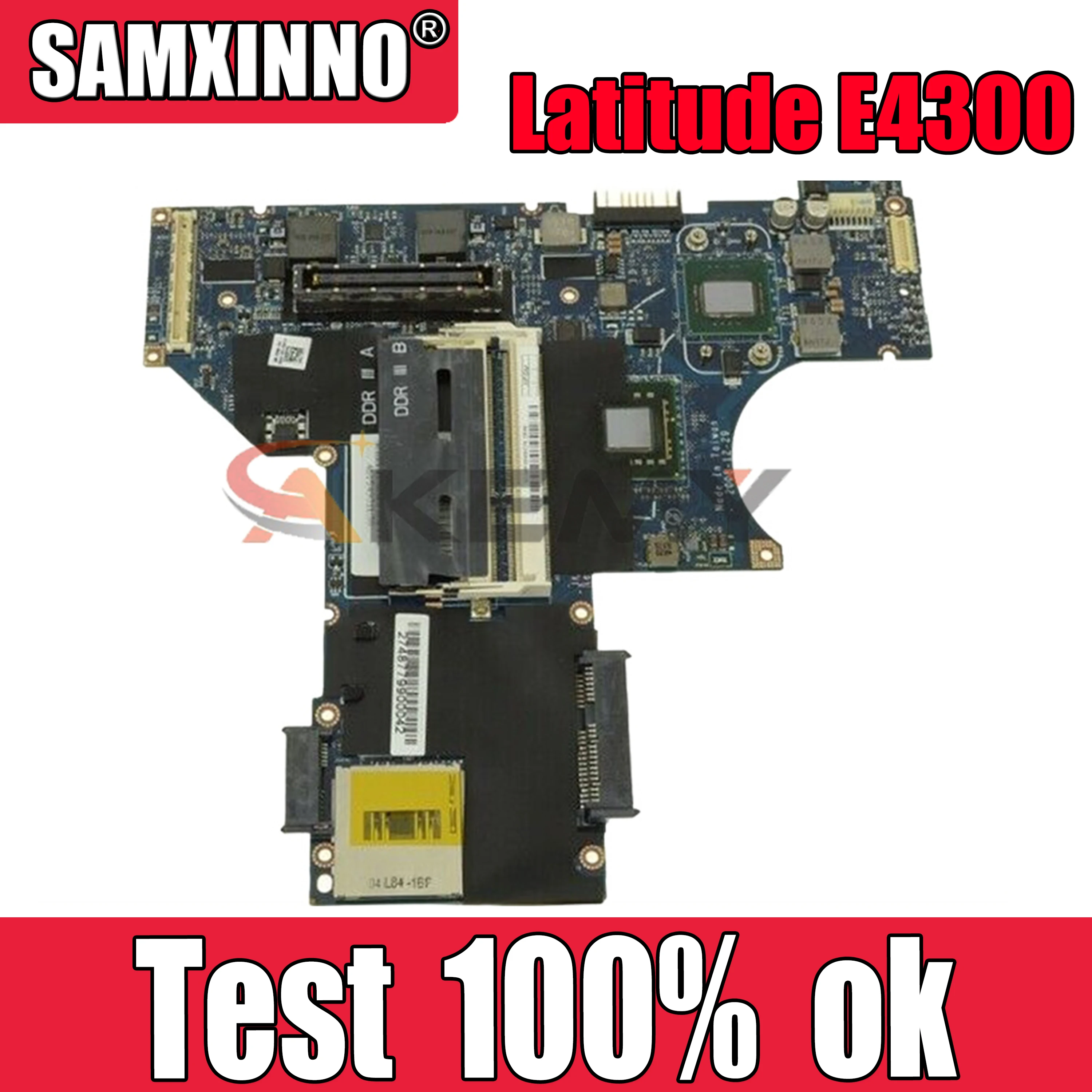 

Original CN-0D204R 0D204R Laptop motherboard For DELL Latitude E4300 Core SP9400 JAL10 LA-4151P Mainboard