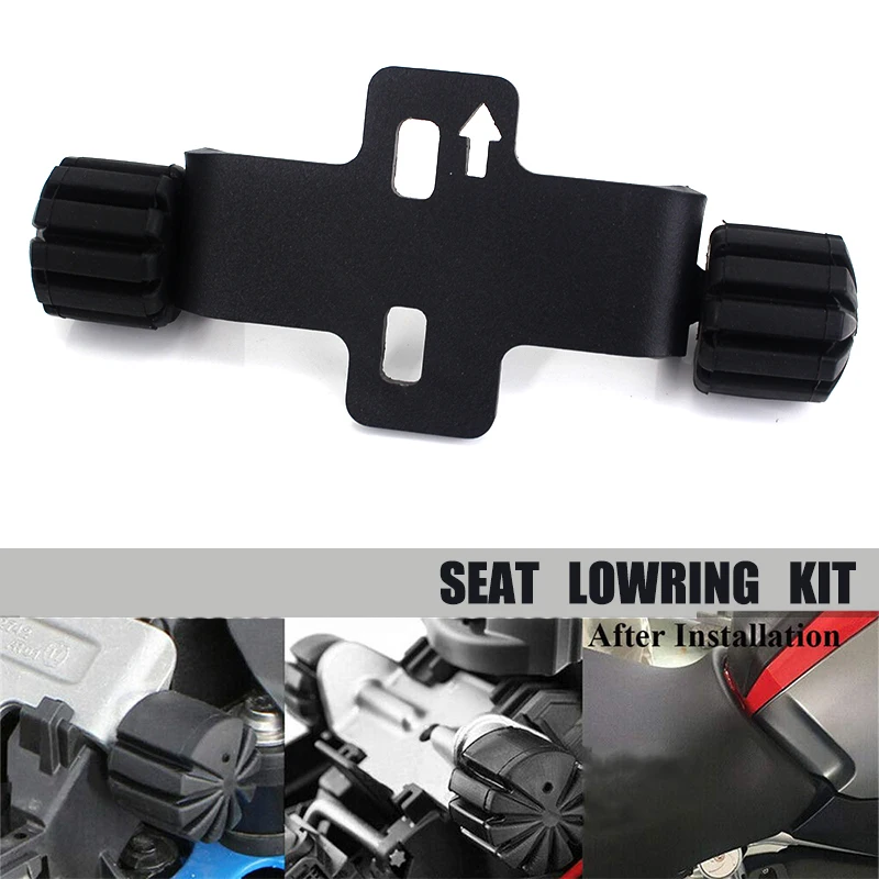 

Для BMW R1200 GS R LC R1250GS ADV Adventure R1200RT 08-19 Moto Rider Seat понижающий комплект Регулируемый 10 мм ручка седло кронштейн