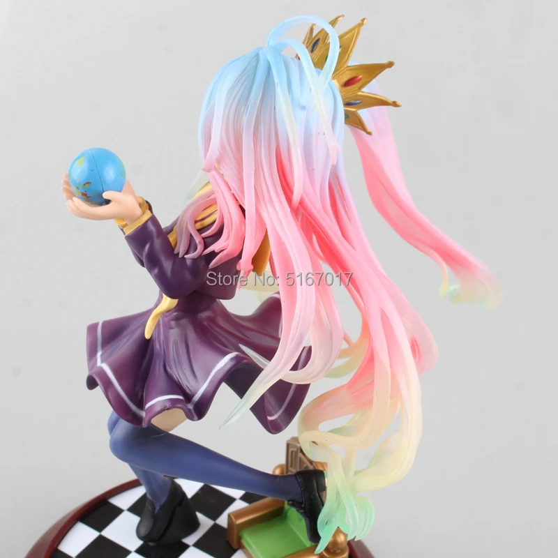 No Game No Life Shiro сексуальная фигурка героя из японского аниме ПВХ Фигурки для взрослых игрушки аниме фигурки