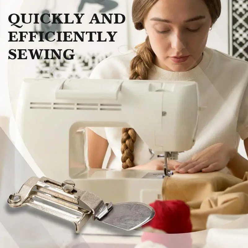 

Sewing Machine Hem Roller 1PC 3-10mm Domestic Sewing Machine Parts Foot Presser Foot Rolled Hem Feet For Sewing Accessories