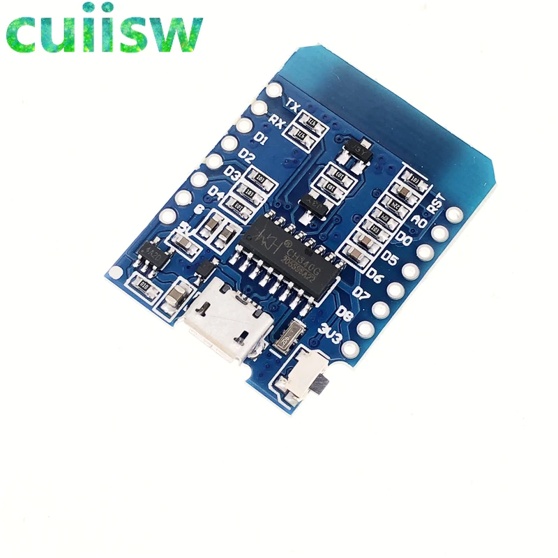 5 шт. D1 mini - Mini NodeMcu 4 м байт Lua WIFI Интернет для вещей макетная плата на базе ESP8266 от WeMos