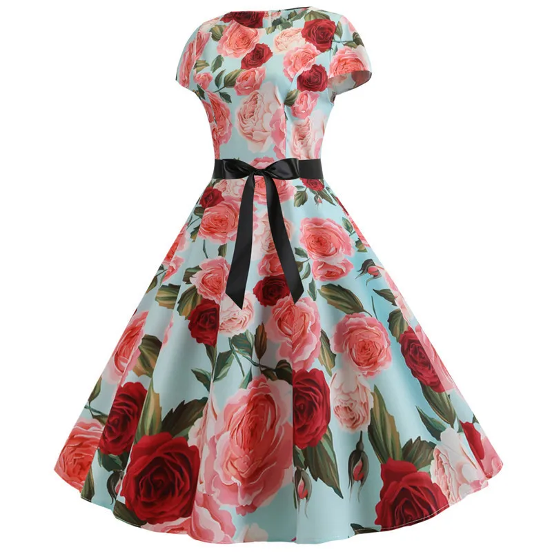 2019 летнее женское платье белое ретро накидка винтажные платья 50s 60s рокабилли Pin Up