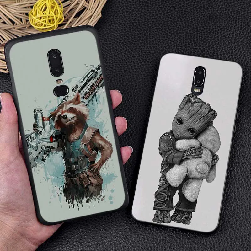 Прозрачный мягкий силиконовый чехол для телефона oneplus one plus 7 pro 7t 6 6t 5t Guardians of the Galaxy