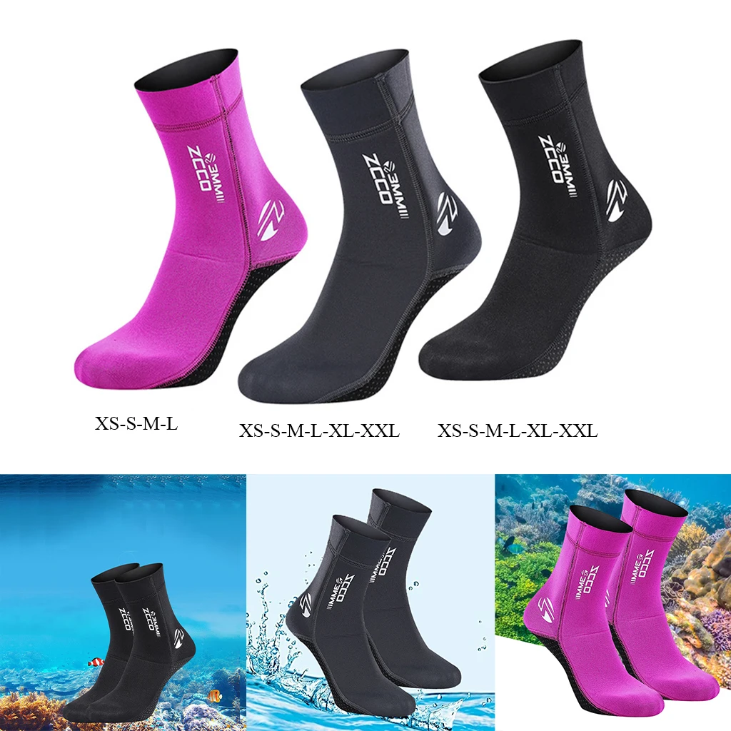 

Men Women Neoprene Diving Boots Surfing Scuba Socks Warm Coldproof Shoes