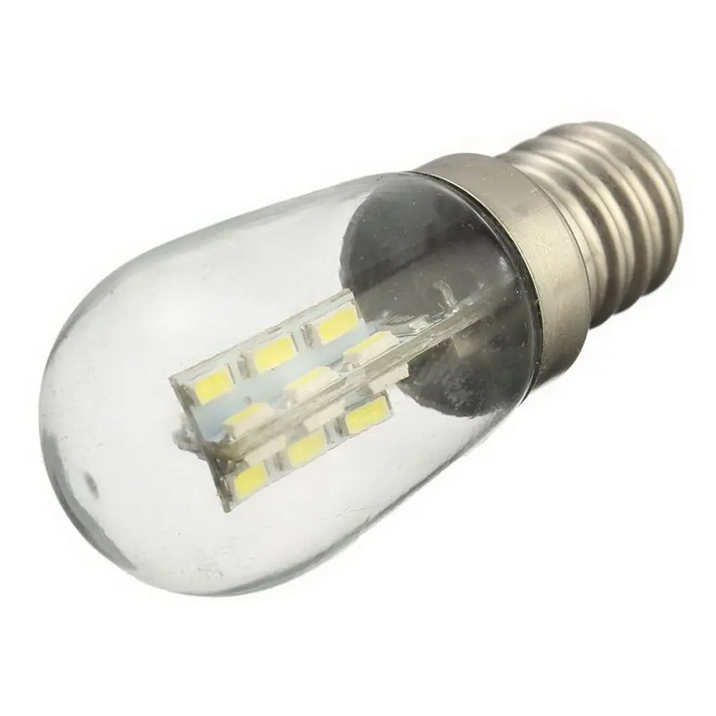 Светодиодная лампа для швейной машины холодильника 220 В 110 E12 E14 Smd 24 светодиода