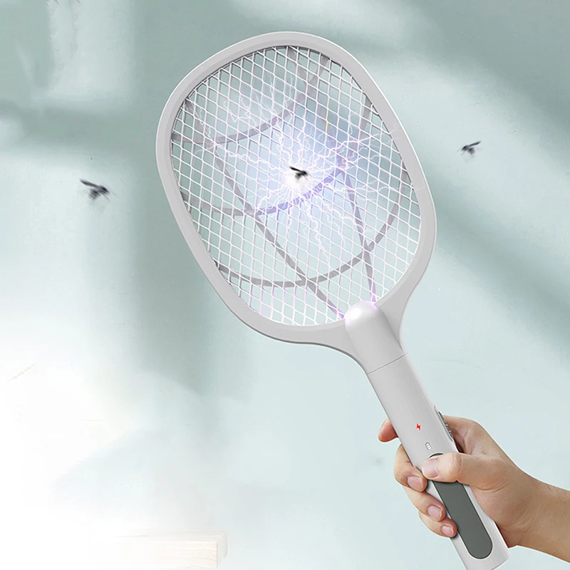 

Ловушка для комаров USB Перезаряжаемые Электрический мух насекомых вредителей убийца мухобойка ракетка для настольного тенниса