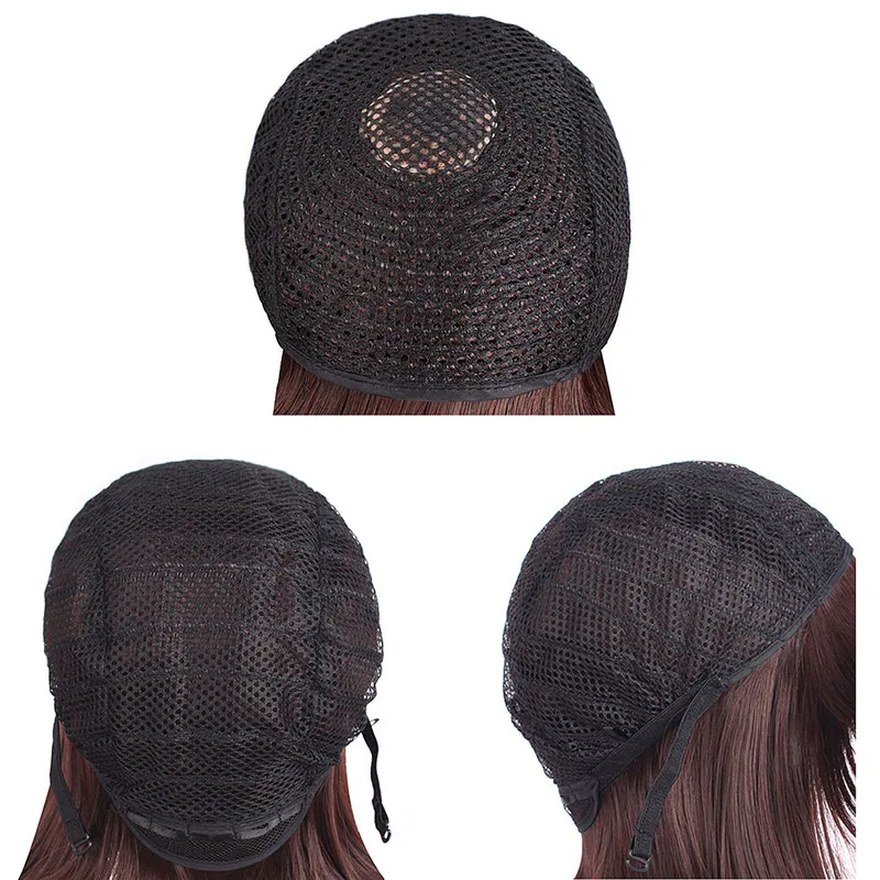 MapofBeauty термостойкие длинные прямые синтетические коричневые волосы парик костюм