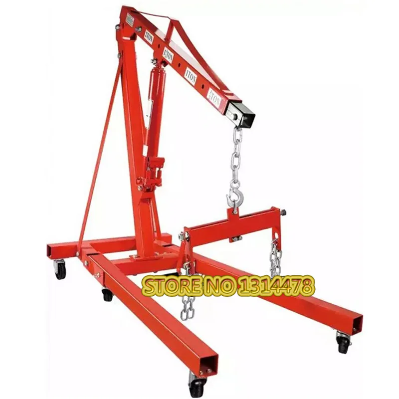 Высококачественный двухтонный двигатель-кран гидравлический небольшой