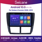 Автомагнитола Seicane 9 дюймов, 2 + 32 ГБ, GPS-навигация, Android 10,0, для Subaru Forester 3 2007-2013, для Subaru Impreza 2007 - 2011