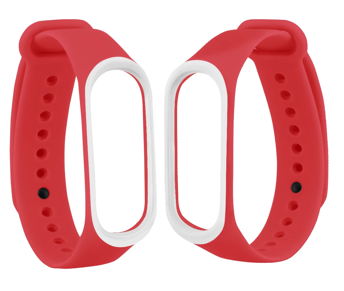 Браслет для Xiaomi Mi Band 3/4 спортивный ремешок часы силиконовый xiaomi mi band браслет Miband 4/3