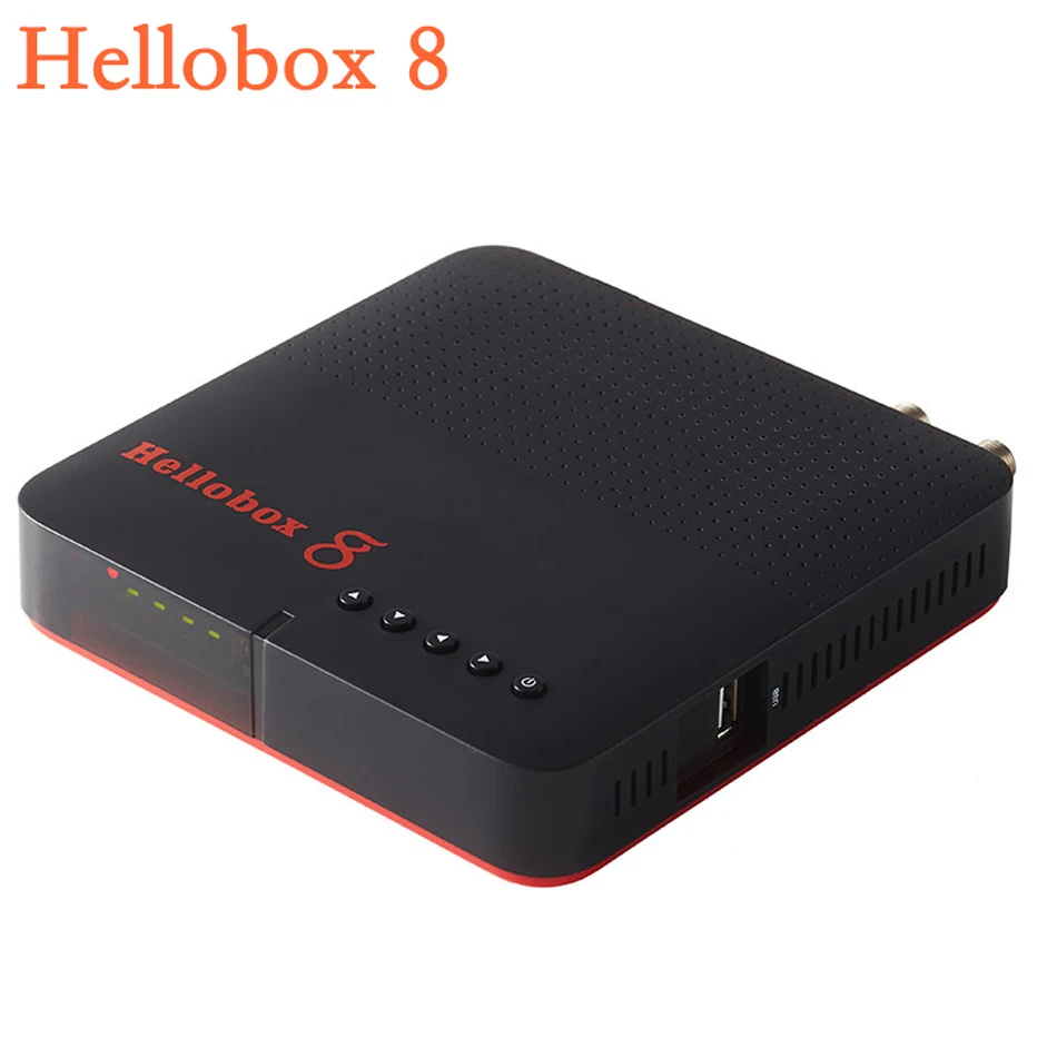 Hellobox 8 приемник спутникового DVB-T2 DVB S2 комбо ТВ Box тюнер Поддержка Играть на