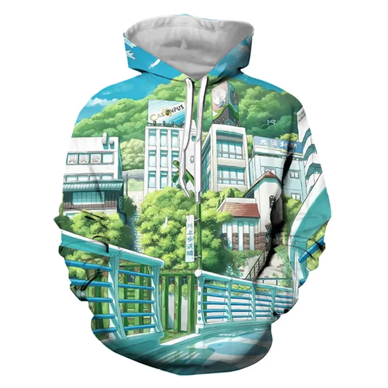 

2021 New 3D Printing Style Men Hoodies Fashionable with 3D Planet Print Men's Funny Hoodies Hooded Oversized S-7XL