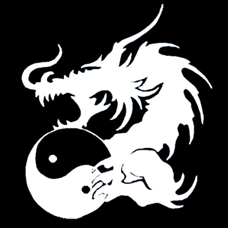 Автомобильная наклейка забавная на заказ Yingyanglong мотоциклетная ПВХ