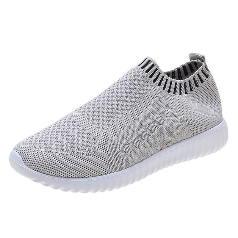 

Fashion Stretch Mesh Shoes Sports Leisure Flying Woven Breathable Running Shoes 2021 Summer New Style