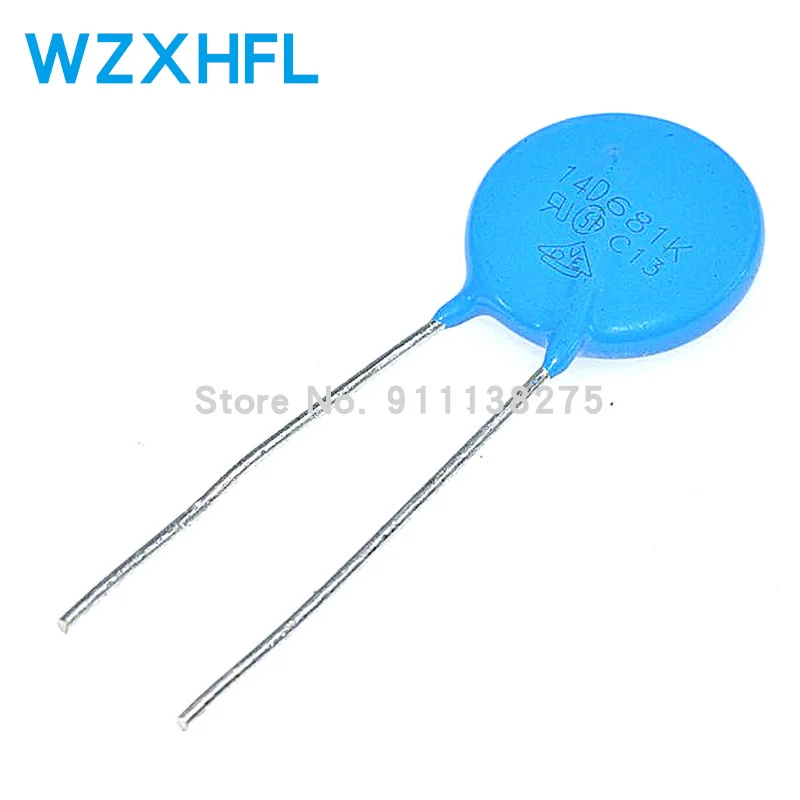 

10pcs varistor 14D681K(680V) piezoresistor
