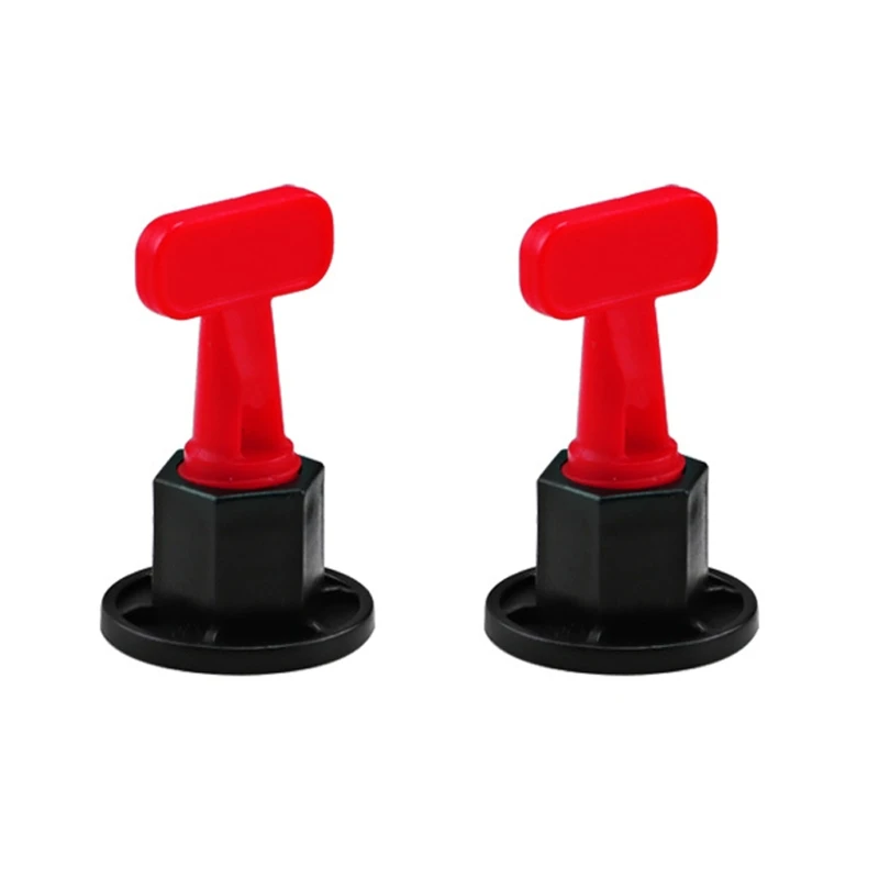 

69HF Tile Leveling System Kit Tile Leveler Spacers Replaceable Steel Pins Ceramic Tile Installation Tool with Wrenches