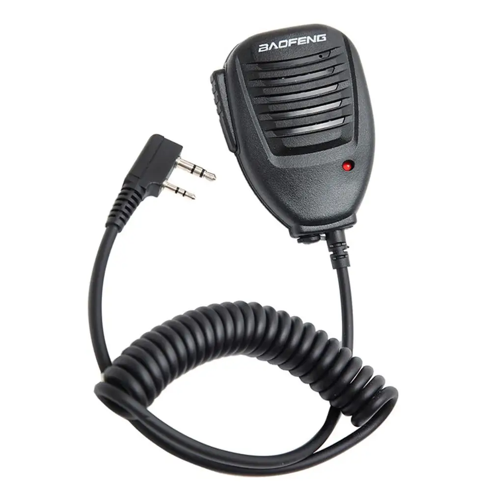Динамик Baofeng микрофон для рации UV 5R B C D E 5RA 3RPlus двухдиапазонный двухсторонний