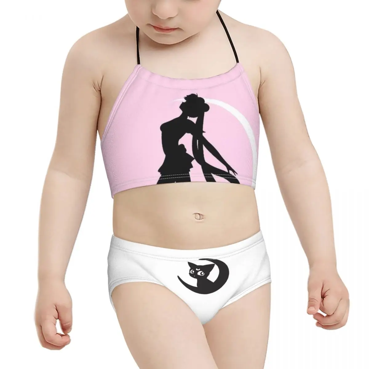 

Купальный костюм для девочек с японским Аниме Манга, купальник розового цвета с принтом матросской принцессы, оптовая продажа 2021, купальник...