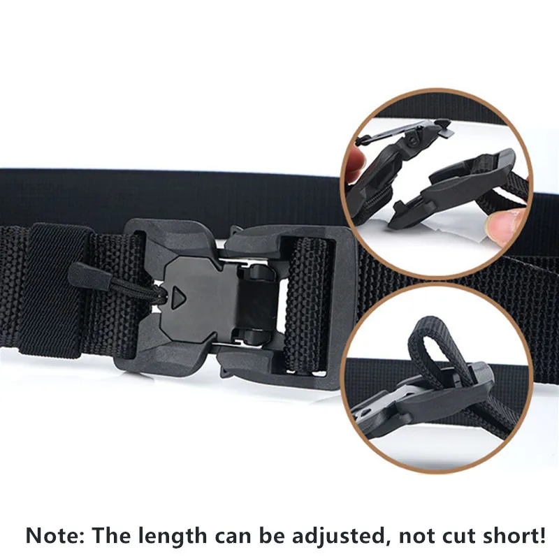Новый тактический ремень с магнитной пряжкой для военных высококачественный