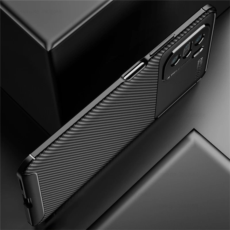 Чехол для PocoPhone F 3 матовый мягкий чехол из углеродного волокна Xiaomi Poco F3 PocoF3 PocophoneF3