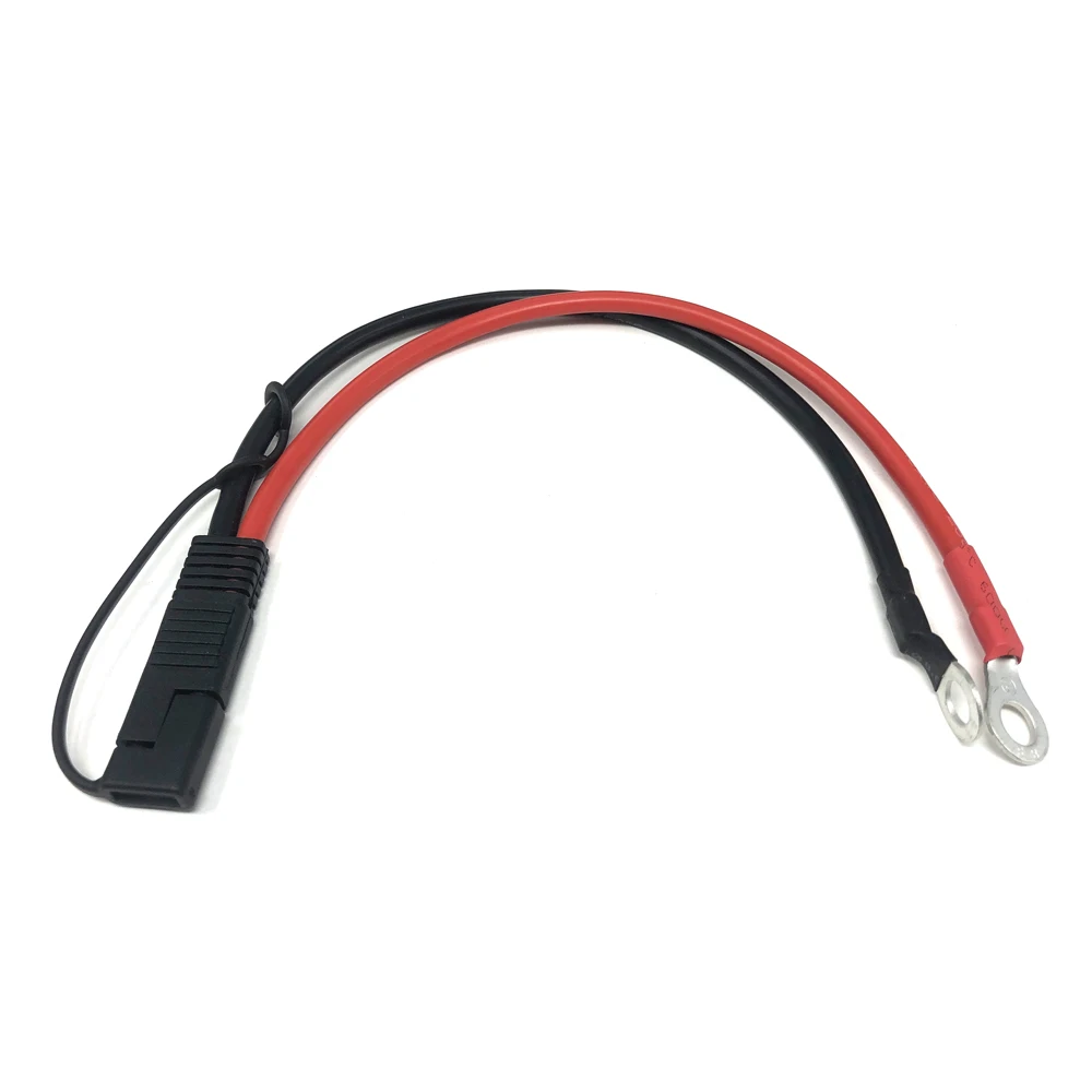 10AWG 30 см SAE To O кольцевой клеммный жгут 2-контактный быстроразъемный разъем