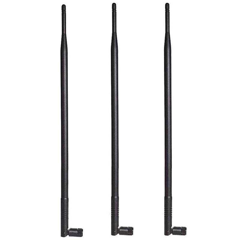 

9Dbi Wifi Antenna 2.4Ghz 5.8Ghz Dual Band SMA Antenna 4G Omni-Directional Wireless Antenna For Wireless Network Router