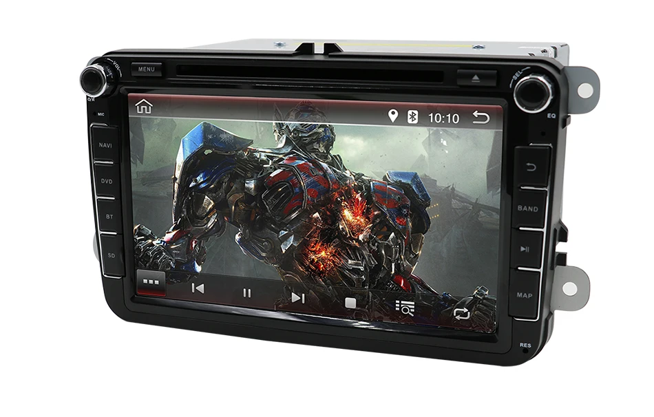 2 DIN Android 9,0 автомобильный DVD для Volkswagen GOLF MK5 MK6 PASSAT B6 POLO SKODA Fabia gps навигация Радио USB/SD PC Canbus карта 4+ 64G