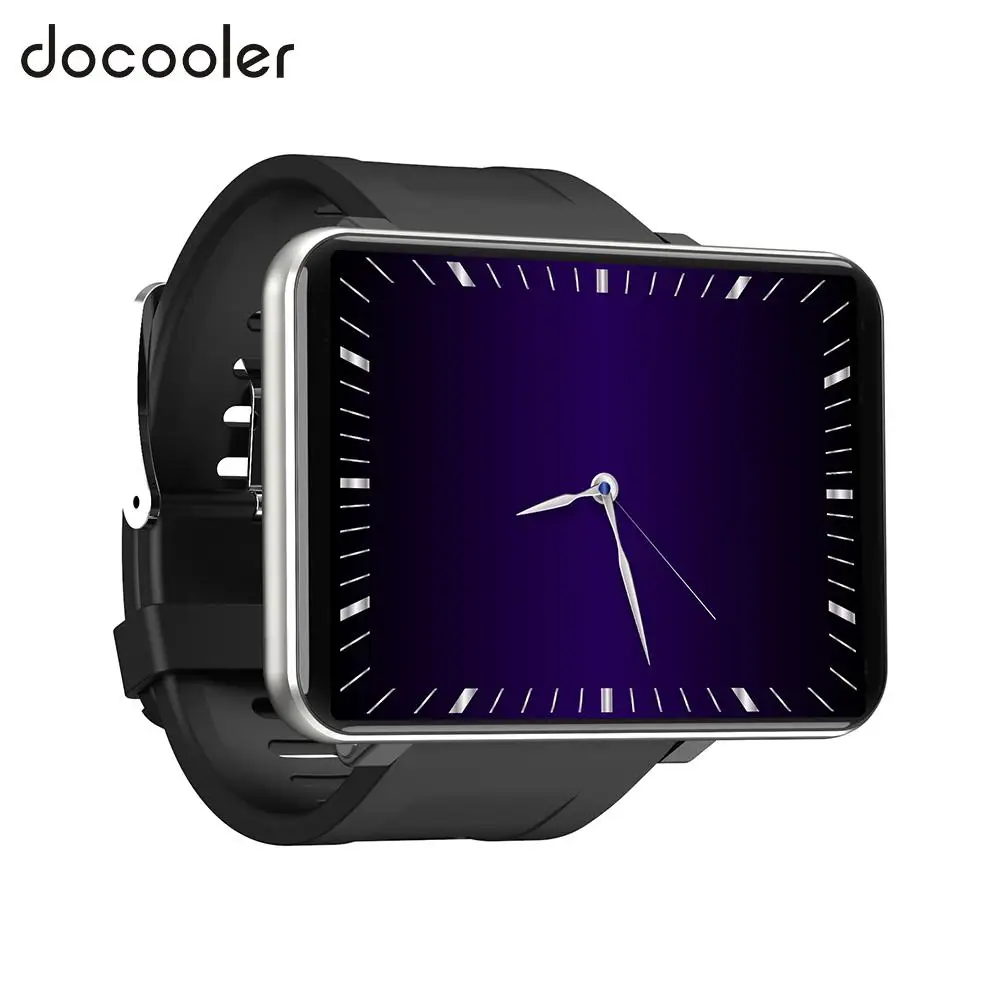 Смарт часы docooler DM100 4G WiFi спортивные водонепроницаемые шагомер трекер сердечного