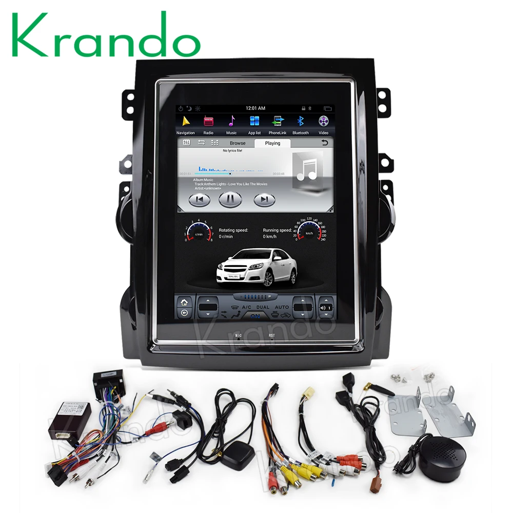 

Krando Android 9.0 10.4" verticial screen car multimedia for Chevrolet Malibu 2013-2015 GPS multimedia player autoradio