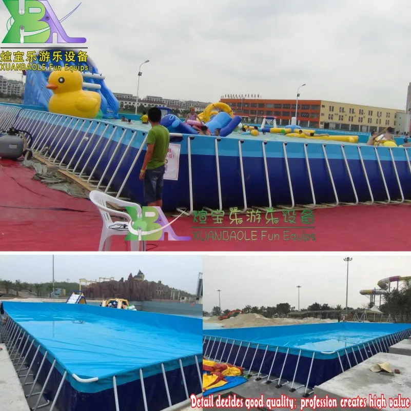 Commercial Removable Frame Swimming Pool Above Ground Water Park Project PVC | Игрушки и хобби